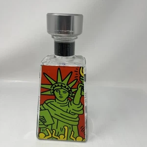 Keith Haring Essential 1800 Tequila Bottle Statue Of Liberty Artist Bottle NYC - Picture 1 of 5