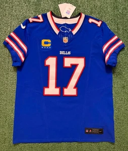 Authentic Buffalo Bills Josh Allen Nike Vapor Fuse Elite Jersey Men's Size 44/L - Picture 1 of 14