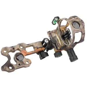 Quality 5 Pin Archery Shooting Compound Bow Sight Set With Light For SD. - Picture 1 of 8
