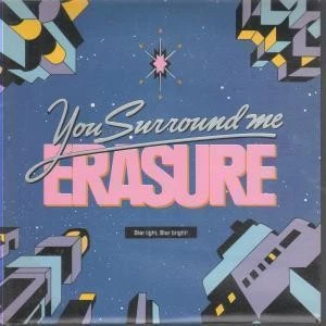 Erasure You Surround Me 7" vinyl UK Mute 1989 B/w 91 steps pic sleeve MUTE99 - Image 1 of 2