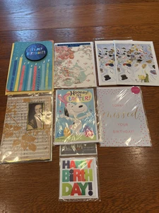 Mixed Lot of 7 Greeting Cards - Picture 1 of 20