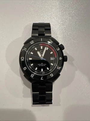 GV2 by Gevril Men's 42403 Squalo Swiss Automatic Ceramic Bezel Diver Date Watch - Image 1 of 4