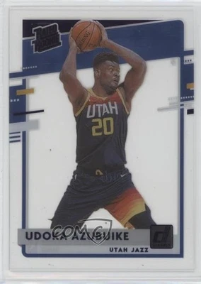 2020-21 Panini Clearly Donruss Rated Rookie Purple Udoka Azubuike #69 Rookie RC - Image 1 of 2