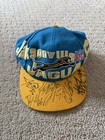 Vintage Jacksonville Jaguars Banned Logo Apex SnapBack Hat Signed Bin 22