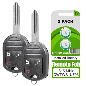 2x For 2011 2012 2013 2014 Ford F-150 F-250 F-350 Car Remote Key Fob CWTWB1U793 - Picture 1 of 9