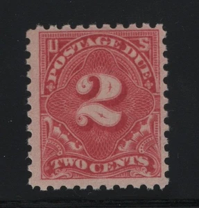J53 F-VF mint never hinged OG with nice color cv $ 170 ! see pic ! - Picture 1 of 1