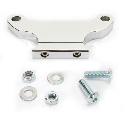 LA Choppers Chrome Gauge Mount for 1 1/2 in. T-Bars - LA-7390-02 - Image 1 of 3