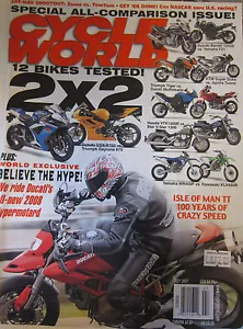 Cycle World Magazine July 2007 Special All-Comparison Issue 12 Bikes Tested - Picture 1 of 2