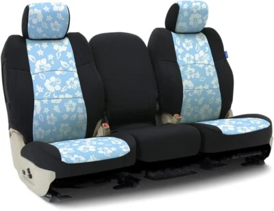 Protector de funda de asiento de neopreno Coverking modelos Honda Hawaiian Sky/negro Foto 1 de 3