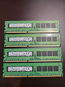 32GB (4 x 8GB) PC3L-12800E DDR3 2RX8 1.35V ECC UNBUFFERED SAMSUNG Memory - Picture 1 of 1
