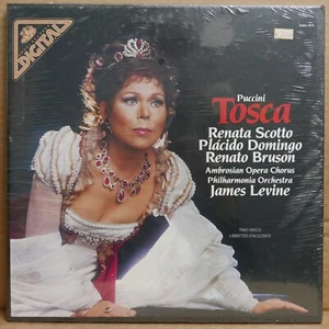 (New Sealed) PUCCINI TOSCA James Levine / 2LP - Picture 1 of 2