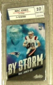 2021 Panini Absolute MAC JONES MGS GRADED 10 GEM MINT NE Patriots ROOKIE - Picture 1 of 2