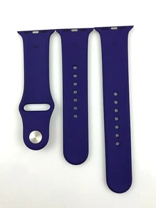 Bracelet sport original Apple Watch série 10 9 8 7 38 mm 40 mm 41 mm 42 mm ultra violet - Photo 1 sur 12