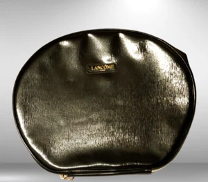 LANCOME Kosmetiktasche Kosmetiktasche Zugkoffer groß rund schwarz Reisetasche - Bild 1 von 6