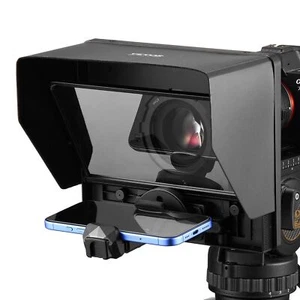 10'' Portable Teleprompter Remote for Webcam Smartphone Live Streaming - Picture 1 of 11