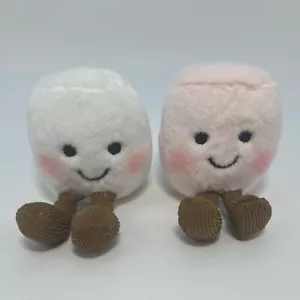 Jellycat REPLICAS, Amuseable Pink and White Marshmallows, New No Tags See Pics - Picture 1 of 16