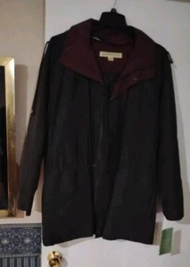 NWT London Fog Men nrg2000 Men's Dark Grey Insulated Coat Size Large New W Tags - Picture 1 of 14