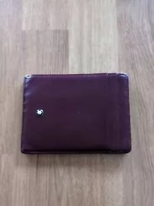 Mont Blanc Meisterstuck 4 CC With ID Card Holder Burgundy - Picture 1 of 6