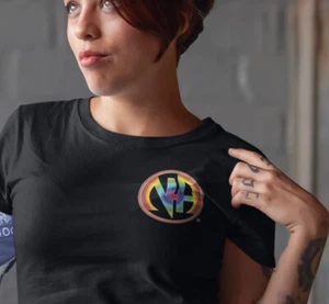 T-shirt Narcotici Anonimi NA Simbolo Arcobaleno 100% Cotone - Foto 1 di 19