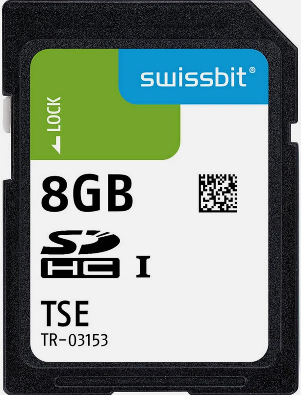 Speicherkarte TSE swissbit SHARP (L30SDCARDTSE) 8 GB MLC NAND SD-WORM-Karte - Bild 1 von 1