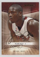 2004-05 Skybox Autographics Insignia /150 Dwyane Wade #1 HOF