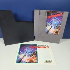 Nintendo NES Defender II 2 w/ Manual & Dust Cover 