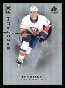 2020-21 SP Authentic Spectrum FX #S18 Mathew Barzal - Picture 1 of 2