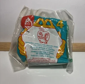 Vintage 1994 Richard Scarry Busy Town Bananen Gorilla Spielzeug McDonalds Happy Meal - Bild 1 von 9
