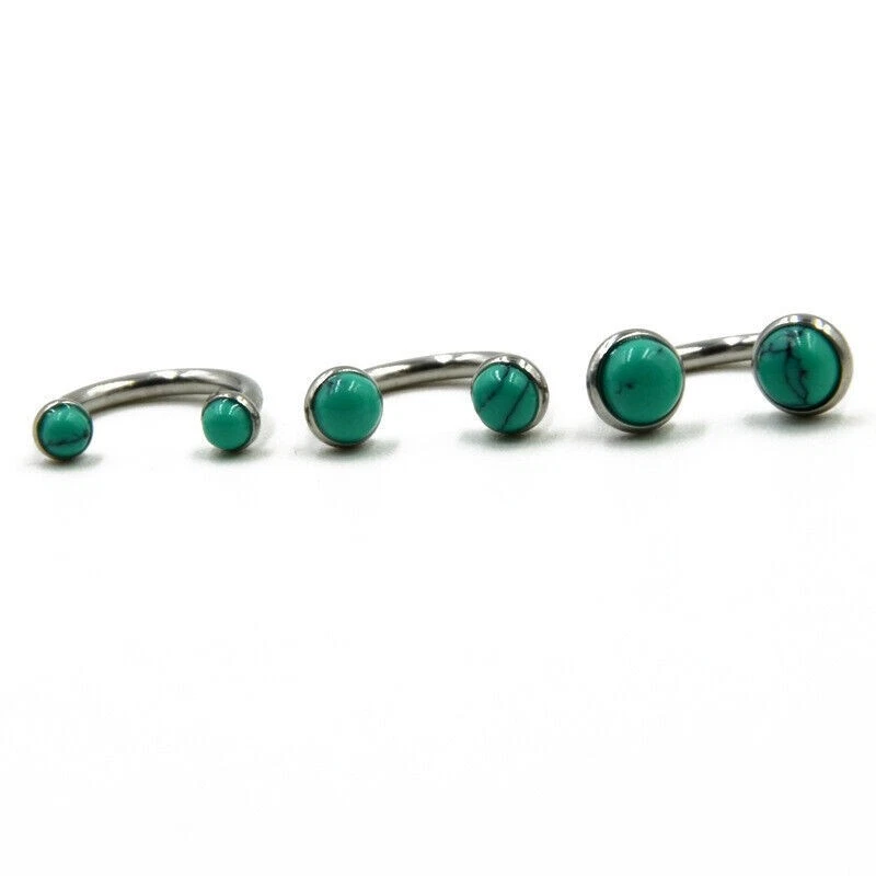 Pendientes Labiales Tragus 16g Barra Oreja Circular Tabique Cartílago Herradura Piercing Foto 1 de 4