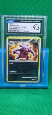 CGC 9.5 Pokemon Great Encounters 17/106 Exploud Reverse Holo 2008 Mint + Graded  - Image 1 of 4