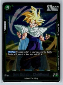 Son Gohan : Childhood Foil Dragon Ball Super Fusion World Awakened Pulse - Picture 1 of 1