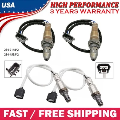 Sensor de oxígeno 4 piezas para Nissan 370Z 3,7 L 2015-2020 Infiniti QX50 2015-2017 3,7 L Foto 1 de 4