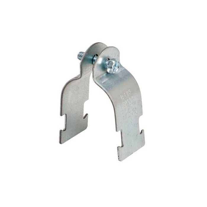 B-Line B2002SS4 3/4 Inch EMT Thinwall Conduit Strut Clamp 304 Stainless Steel - Image 1 of 1