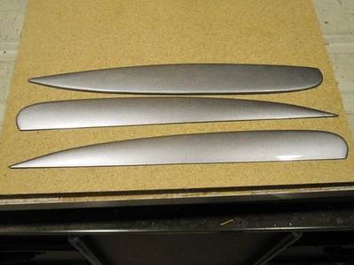 1pr Серебряный фары брови веки крышка отделки для 2000-09 Honda S2000 2шт - Изображение 1 из 4