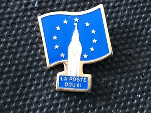 c  PINS PIN ENAMEL POST LA POSTE PTT DOUAI 1992 - Picture 1 of 1