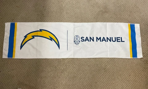 Licensed NFL San Diego Chargers cooling towel Official new Cover