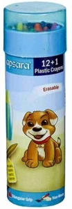 Set Of 12 Erasable Crayon Shades Multicolour - Picture 1 of 3