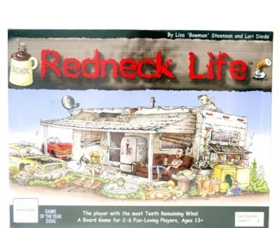 Redneck Life Board Game Gut Bustin' Game Sealed Player with most Teeth Wins!2006 - Image 1 of 3
