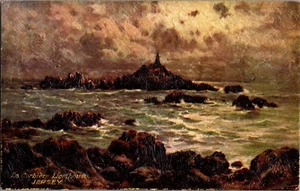 AK Tuck's Oilette Nr. 7874 La Corbiere Leuchtturm Trikot unbespielt - Bild 1 von 2