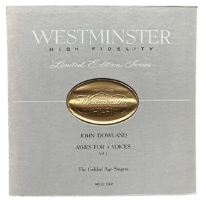 Dowland: Ayres for 4 Voices, Vol. 1 Westminster WLE 102 M- - Picture 1 of 4