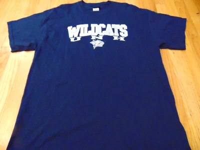NWOT OVB NCAA UNIVERSITY OF NEW HAMPSHIRE WILDCATS BLUE T-SHIRT SIZE XL - Image 1 of 3