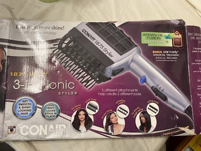 Conair 1875 Watt 3-in-1 Styling Hair Dryer with Ionic Technology - Image 1 of 4