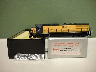 Hallmark Models Inc N Scale Locomotive - GE Dash 8-40 C Chicago & North Western - Image 1 of 4
