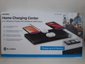 Ubio Labs  4-in-1 Home Wireless Charging Center - Picture 1 of 5
