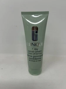Clinique 7 Day Scrub Cream Rinse-Off Formula 3.4 oz Full Size - Picture 1 of 5