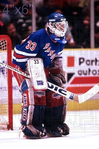 Bob Froese 1989 - New York Rangers - choose a size - full color print - Picture 1 of 3