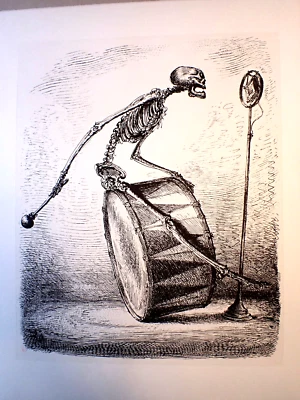 LLL! „Und kommen nach kurzer Pause wieder" Wiederbewaffnung Ukrain A. Paul Weber - Bild 1 von 4