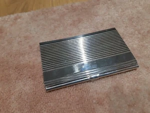 Silver Card Holder - BRAND NEW - 900 Silver - Approx. 56g - Picture 1 of 5
