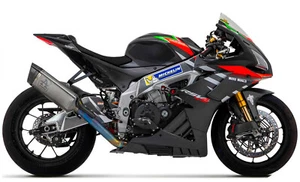 MARMITTA SCARICO SILENZIATORE FRECCIA PISTA TITANIO APRILIA TUONO V4 1100 2025 - Foto 1 di 4