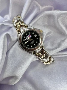 Women’s Tommy Hilfiger Two Tone Silver Gold Watch Rotating Bezel Classy Elegant - Picture 1 of 9